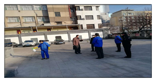 攜手戰疫情  連心物業(yè)駐濟南市工人文化宮（職工幫扶中心）項目在踐行